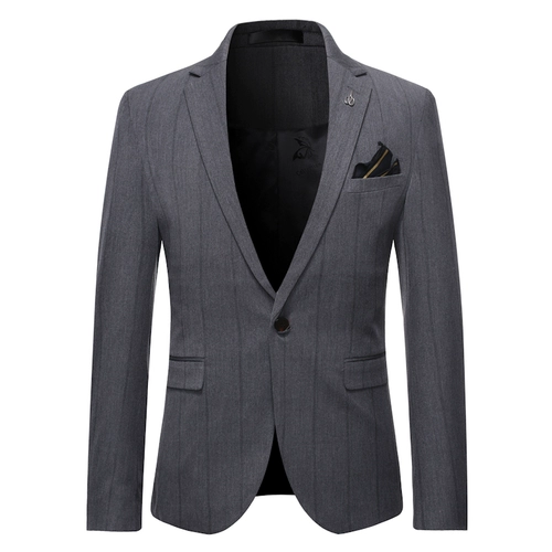 沐檀 Мужской комплект, костюм, свадебное платье, 3 предмета, облегающий крой