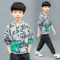 Childrens clothing childrens autumn clothes 2021 new foreign boy Korean spring and autumn boy long sleeve shirt