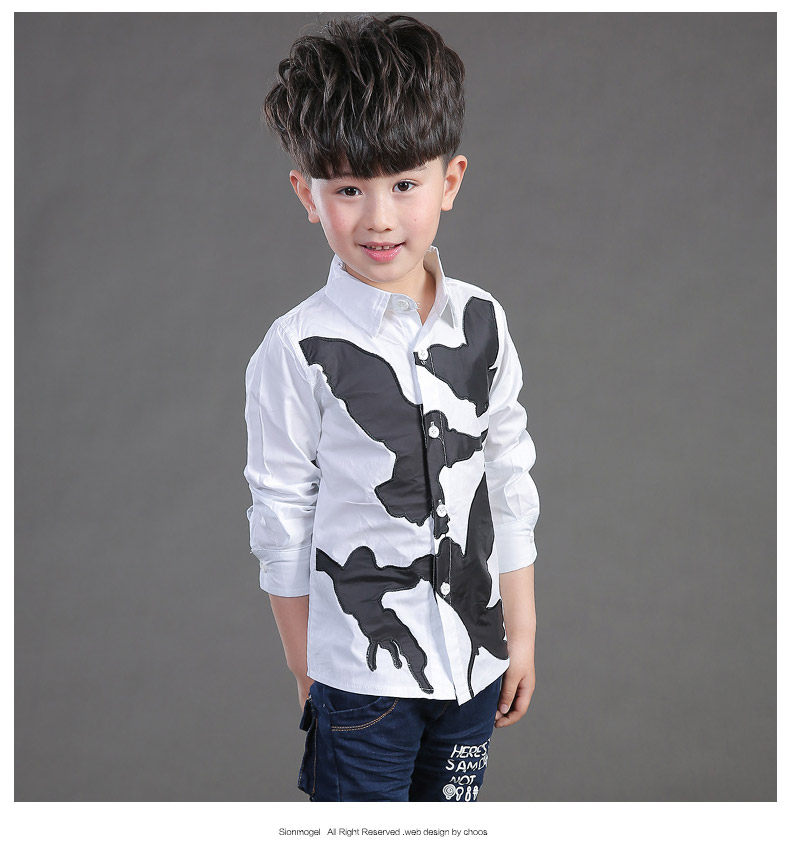 Chemise garcon à manche longue - Ref 2076737 Image 25