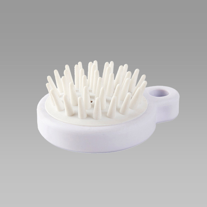 Shampoo massage comb Japanese household bath silicone soft teeth portable simple ladies men's shampoo relieve itching comfortable