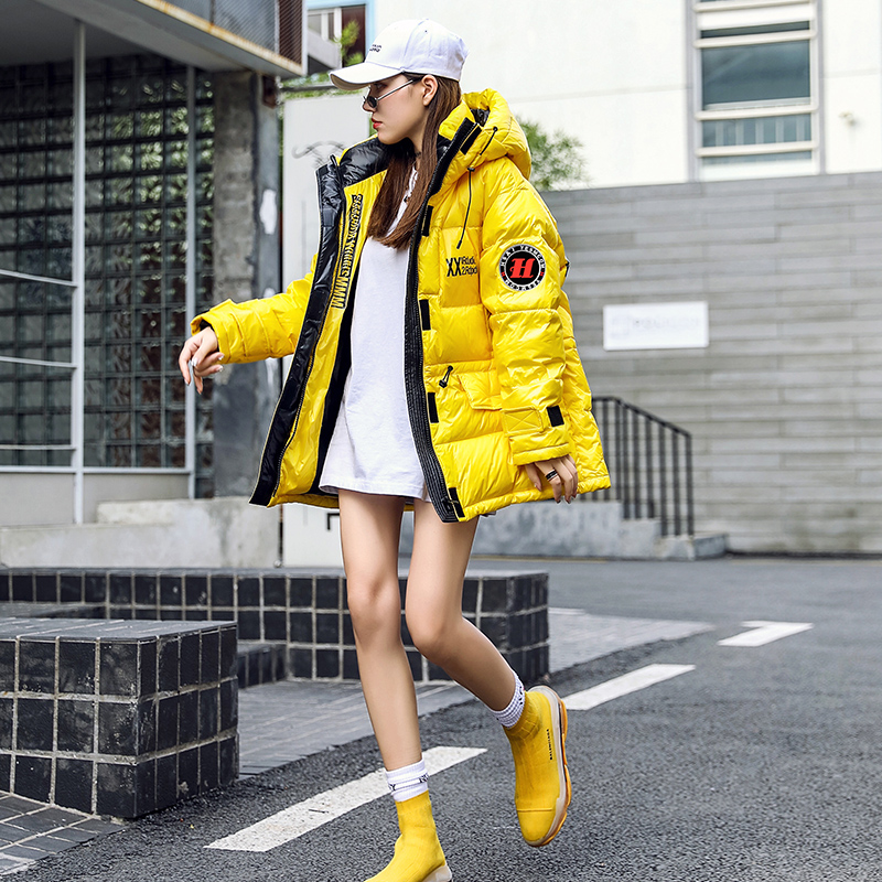 Mùa đông bông áo khoác nữ 2019 triều mới ins siêu lửa bánh mì quần áo Hàn Quốc phiên bản của phụ nữ áo bông ngắn lỏng bông len