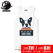 Áo vest nam không tay nam mùa hè phiên bản Hàn Quốc cá tính hip hop thanh niên giản dị hoang dã áo vest cotton lỏng