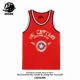 Tide thương hiệu vest nam thể dục cotton in văn bản Slim thể thao lỏng lẻo áo phông hip hop đường phố châu Âu và Mỹ - Áo vest cotton áo ba lỗ tanktop nam