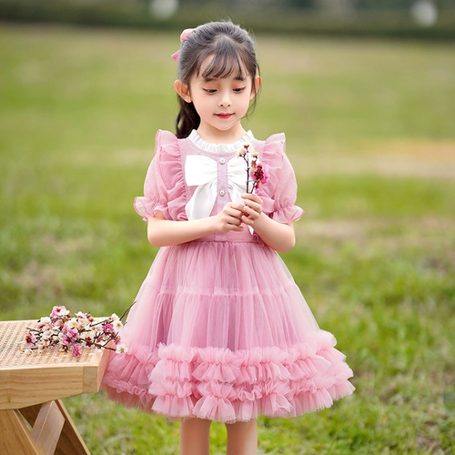 Летняя одежда, летний наряд маленькой принцессы, детская юбка, детская одежда