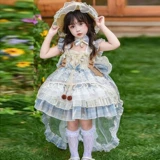Летний детский наряд маленькой принцессы, вечернее платье, юбка, подарок на день рождения