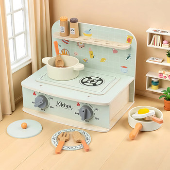 Children's simulated cooking multi-functional house toy