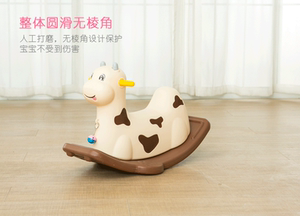 58元包邮  尚趣 宝宝玩具小木马婴儿摇摇马