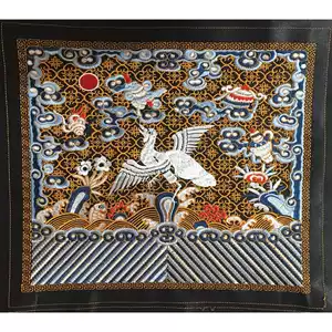 qing dynasty official clothes supplement embroidery Latest Best