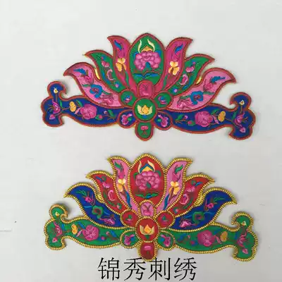 Original ethnic style embroidered hat Embroidered head cap accessories Retro women's hat