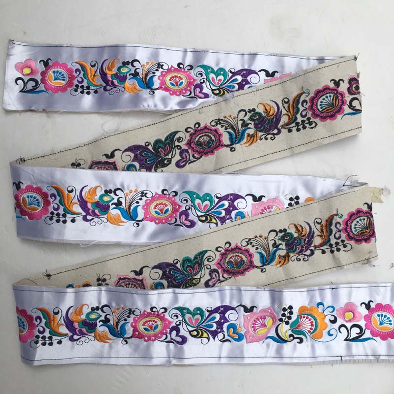 Lace embroidery Yungui Miao Dong high-end exquisite lace embroidery ethnic embroidery embroidery cloth