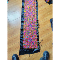 Ethnic clothing lace machine embroidery pieces Miao handicrafts belt embroidery clothing accessories