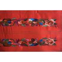 Ethnic style collar breastplate shoulder flower embroidery collar curved embroidery ethnic embroidery cloth embroidery fabric embroidery surface