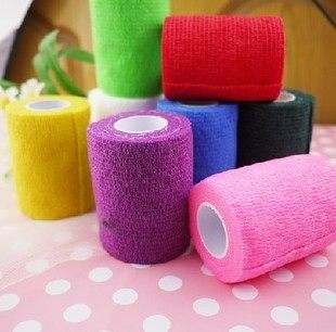 Sailor coated woolen paper quality unwoven cloth bunk wool paper 10 color pet pooch Yorkshire self-adhesive wrapping fur 7 5cm