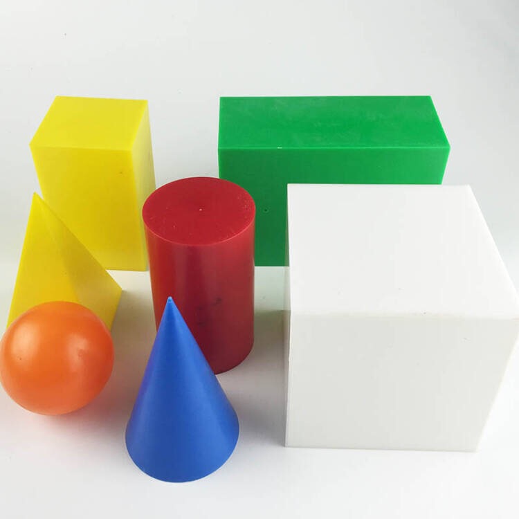 30001 Large Demonstration Geometric Bodies Model Special Cube Square Equivalent Bottom High Cylindrical Cone Pyramidal Sphere Teacher Demonstration Teaching Instruments Elementary School Math Teaching Aids