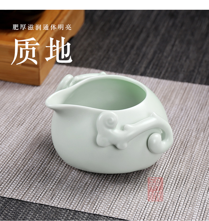 Suit up with ceramic fair keller) kung fu tea tea accessories points to hold to hot tea sea creative tea cup