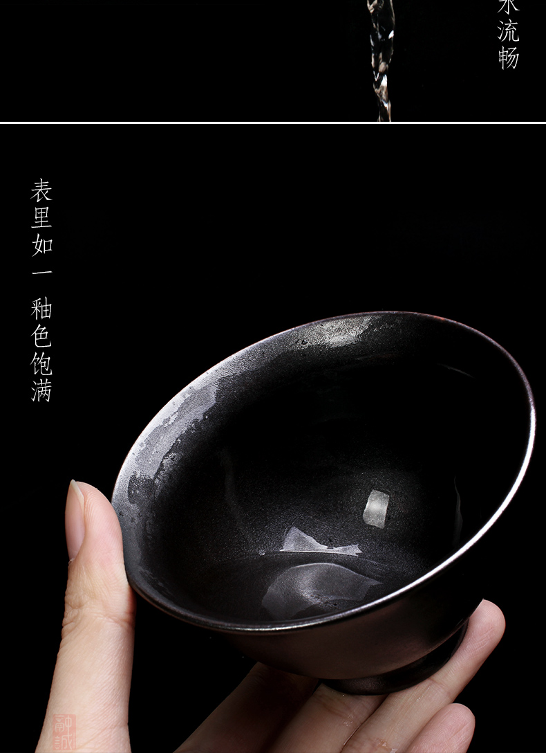 Melts if black pottery tea zen tureen ceramic glaze to use three large kung fu tea tea bowl
