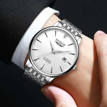 Swiss watch staging new mens automatic mechanical watch hollow waterproof real diamond belt mens watch fashion trend