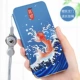 Redmi Note10 [Liyue Dragon Gate] Подарок -Стальная пленка -двух -в одну длинную висящую веревочную серебро