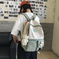 Shoulder bag female cute hipster Korean trend 2020 New Travel Leisure bag backpack college students schoolbag