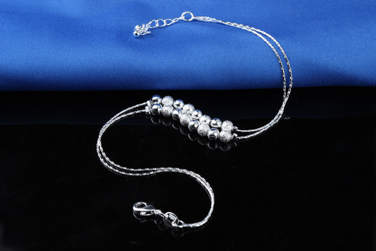 Bracelet de cheville Femme OTHER   en Argenterie - Ref 3101393 Image 6