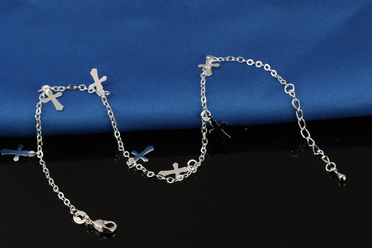 Bracelet de cheville Femme OTHER   en Argenterie - Ref 3101393 Image 13