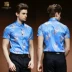 Fanzhuan thiết kế thủy triều thương hiệu áo sơ mi nam tay ngắn hàng đầu in quần áo thông inch phiên bản Hàn Quốc của xu hướng quần áo mùa hè mỏng - Áo