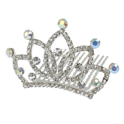 Детская заколка для волос, ободок, аксессуар для волос, наряд маленькой принцессы, милая корона, шпильки для волос, в корейском стиле