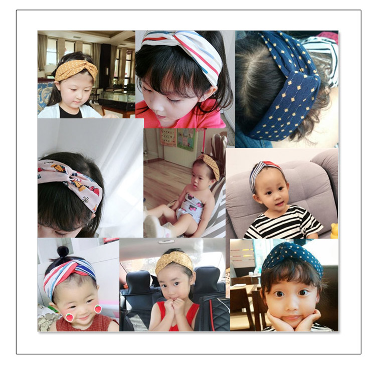 Trẻ em Hàn Quốc của ban nhạc tóc công chúa cô gái hoang dã headband bé dễ thương headband thủy triều cô gái vải cô gái tóc phụ kiện