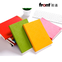 front pass notebook DV69-A502 Business soft face thin College students cute super cute Net red diary book book hipster notepad simple portable color creative retro book