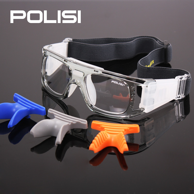 POLISI professional basketball glasses outdoor sports football goggles can be worthy of nearsighted men's anti-fog goggles