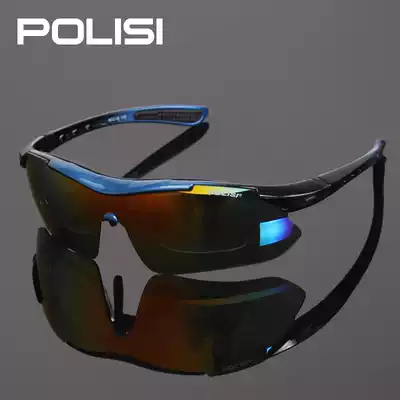 POLISI riding glasses polarized men's and women's mountaineering car myopia sunglasses outdoor mountaineering running sunglasses