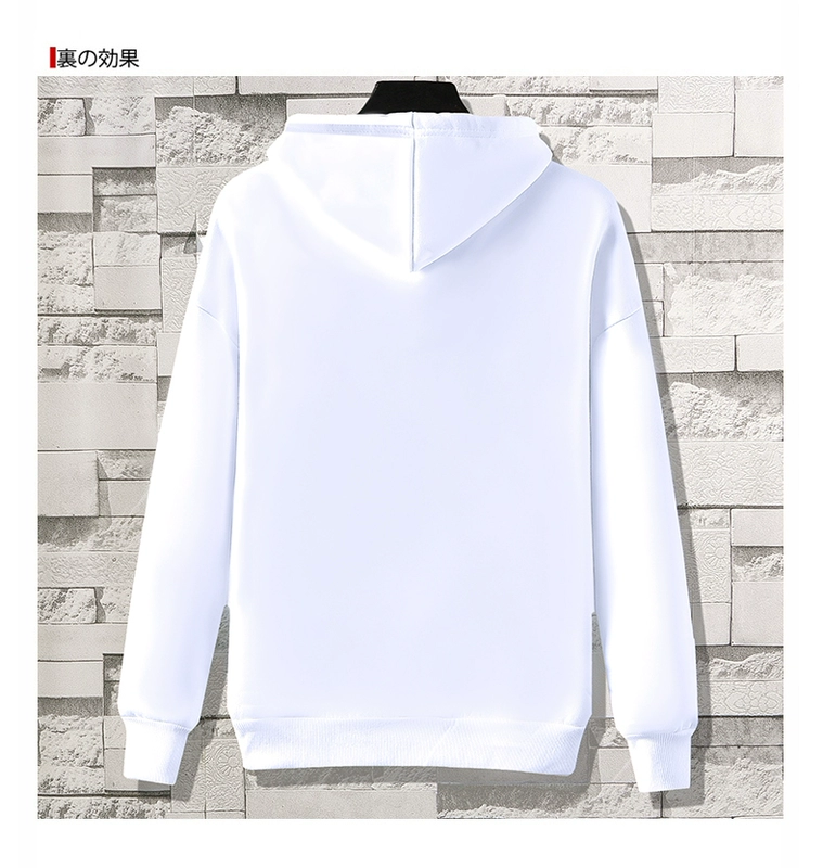 Mùa thu cộng với áo len nhung nam phiên bản Hàn Quốc của xu hướng áo hoodie trẻ trung tự diện cho nam mùa thu và áo khoác mùa đông áo khoác bóng chày