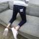 Mùa hè đen kéo dài chín điểm quần jeans nam phiên bản Hàn Quốc của quần tu luyện 9 điểm chân quần thủy triều nam mỏng phần quần nam - Quần jean áo nam đẹp