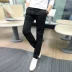 Yue Duo mùa hè quần âu nam chân quần cotton mỏng quần Harlan thẳng phiên bản Hàn Quốc của quần áo nam triều quần nam chất Quần Harem