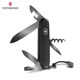 Victorinox Swiss Army Knife ຂອງແທ້ 91MM Limited Edition Black Blade Standard 1.3603.7P Sergeant's Knife 1.3603.3P