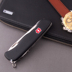 Dao chính hãng Vickers Swiss Swiss forester (đen) 0.8363.3 đa chức năng gấp dao Thụy Sĩ chính hãng dao gấp mini đa năng Swiss Army Knife