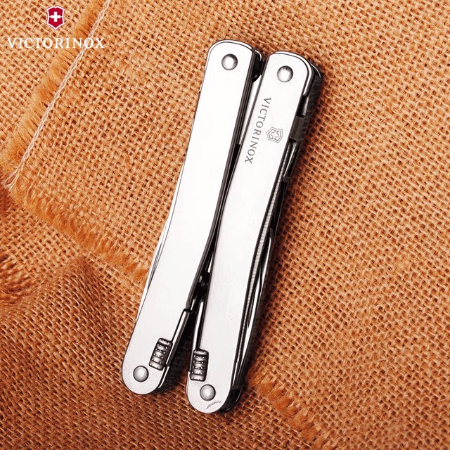 ຕົ້ນສະບັບຂອງແທ້ຈິງ Victorinox Swiss Army Knife Tool Pliers 3.0224.L Universal Pliers Multifunctional Swiss Knife Pliers