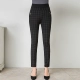 Quần dài cho phụ nữ trung niên mùa thu mặc quần legging, quần áo của mẹ, mùa xuân và mùa thu, tăng độ co giãn, chân béo, quần hoa - Quần tây thường