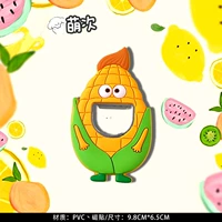 Открытие бутылки с кукурузой