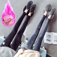 Quần bà bầu mùa đông cộng với quần legging nhung dày cho mẹ mùa thu và mùa đông shop quần áo bầu