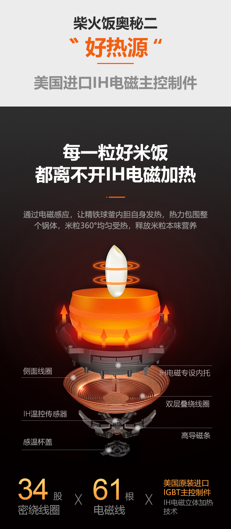 苏泊尔/SUPOR IH电饭煲球釜家用电饭锅小4L升智能5官方旗舰店3-4人6-8