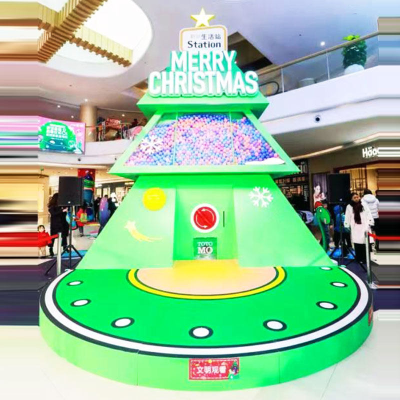 Huge torque egg machine commercial scenic spot merchant super Christmas activity drainage amusement equipment super large twisting egg machine customized