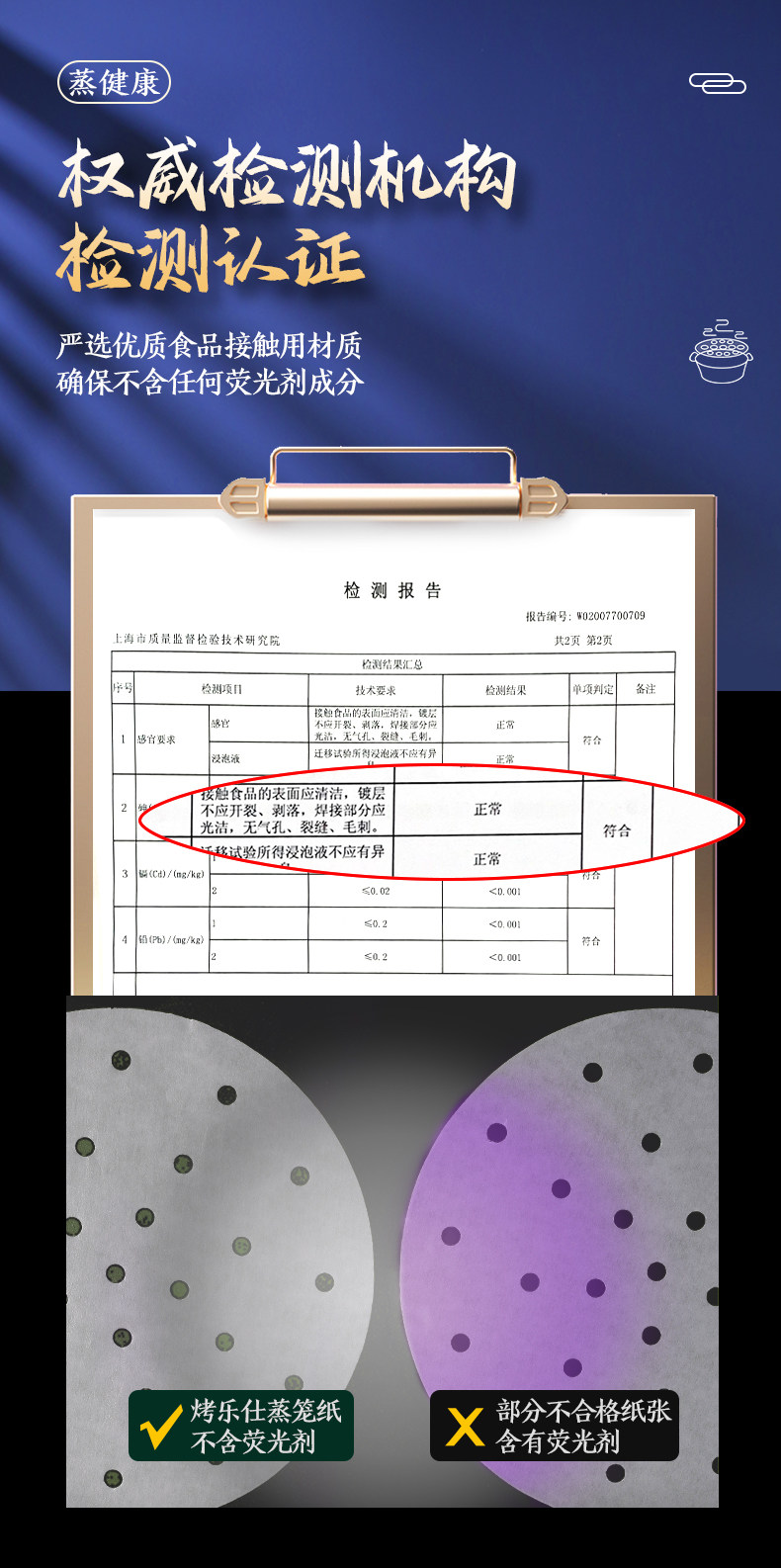 烤乐仕 蒸笼纸 50只 天猫优惠券折后￥1.8起包邮（￥3.8-2）