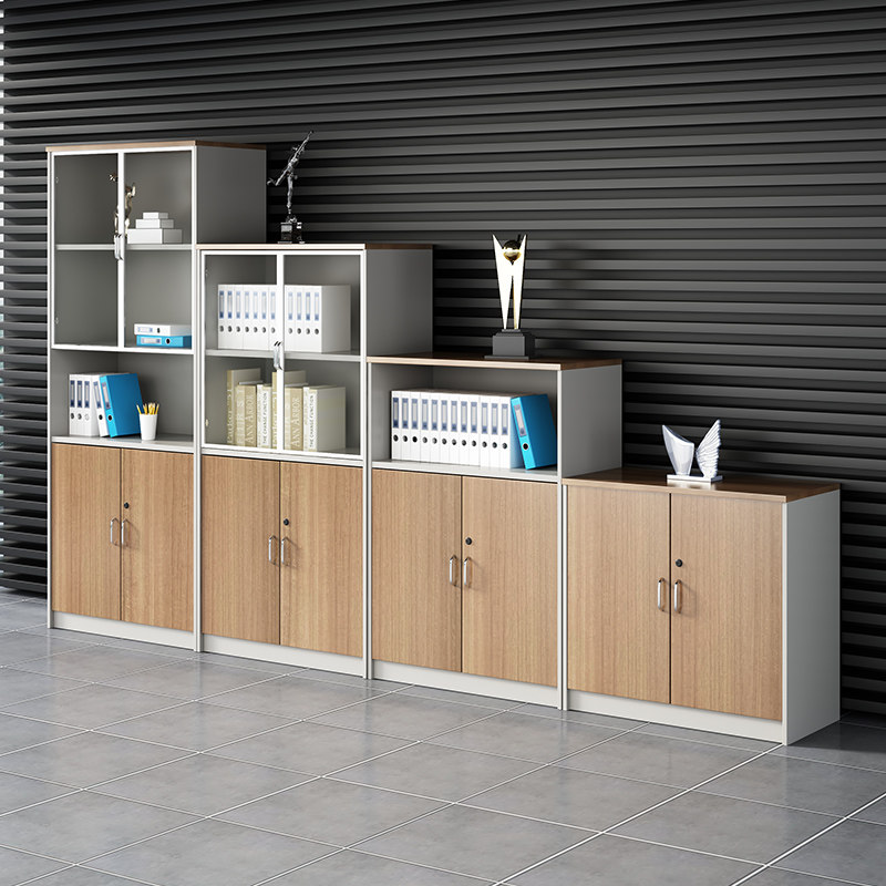 Guangzhou Office Furniture Plate Filing Cabinet File Cabinet Office Information Short Cabinet Home Bookcase With Lock Cabinet
