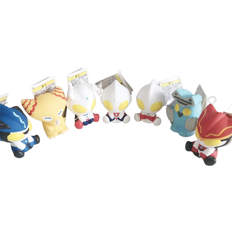 Плюшевая кукла Bandai Ultraman Tiga из мягкой резины, игрушка, антистресс
