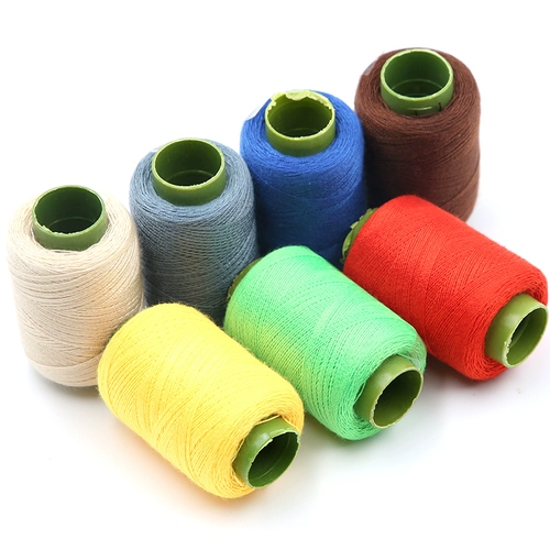 Домохозяйство небольшого цвета рулона Многословная швейная резьба ручной работы линия пагоды белая толстая проводная линия аксессуары