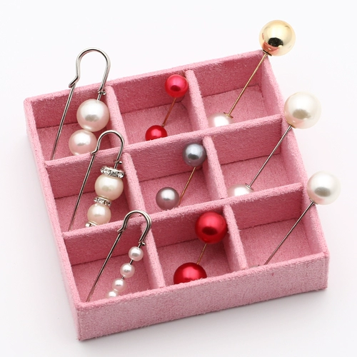 Защитное белье из жемчуга, пальто, кардиган, свитер, брошь, булавка