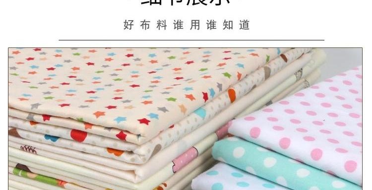 Phim hoạt hình in vải cotton mỏng vải trẻ em tấm chăn che quần áo handmade vải tự làm đầu xanh hoa vải vải thô hàn