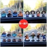 Маленькие монахие украшения автомобиль творческий милый автомобиль интерьер украшения украшения персонализированные высококлассные украшения