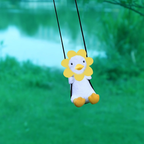 Автомобильная висящая ювелирная сеть красные качание тысячи уток подвесной автомобиль выходная выходная выходы ароматерапе